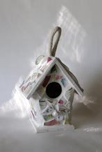 Load image into Gallery viewer, Multicolored Mosaic Birdhouse
