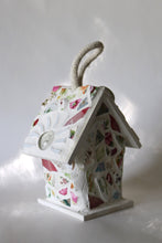 Load image into Gallery viewer, Multicolored DIY Mosaic Birdhouse Kit
